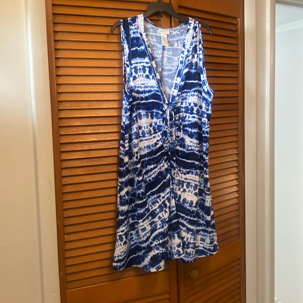 Women’s summer dress Beach Pool Cover Up size Large-note wrong size orig listed